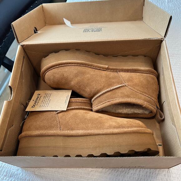 Bearpaw retro super shorty platform booties 8 women - Picture 2 of 12